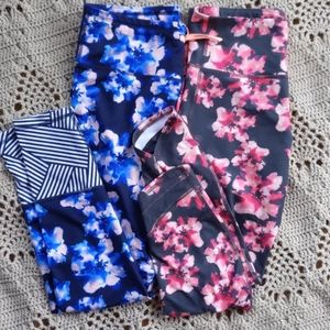 Floral women's athletic pants